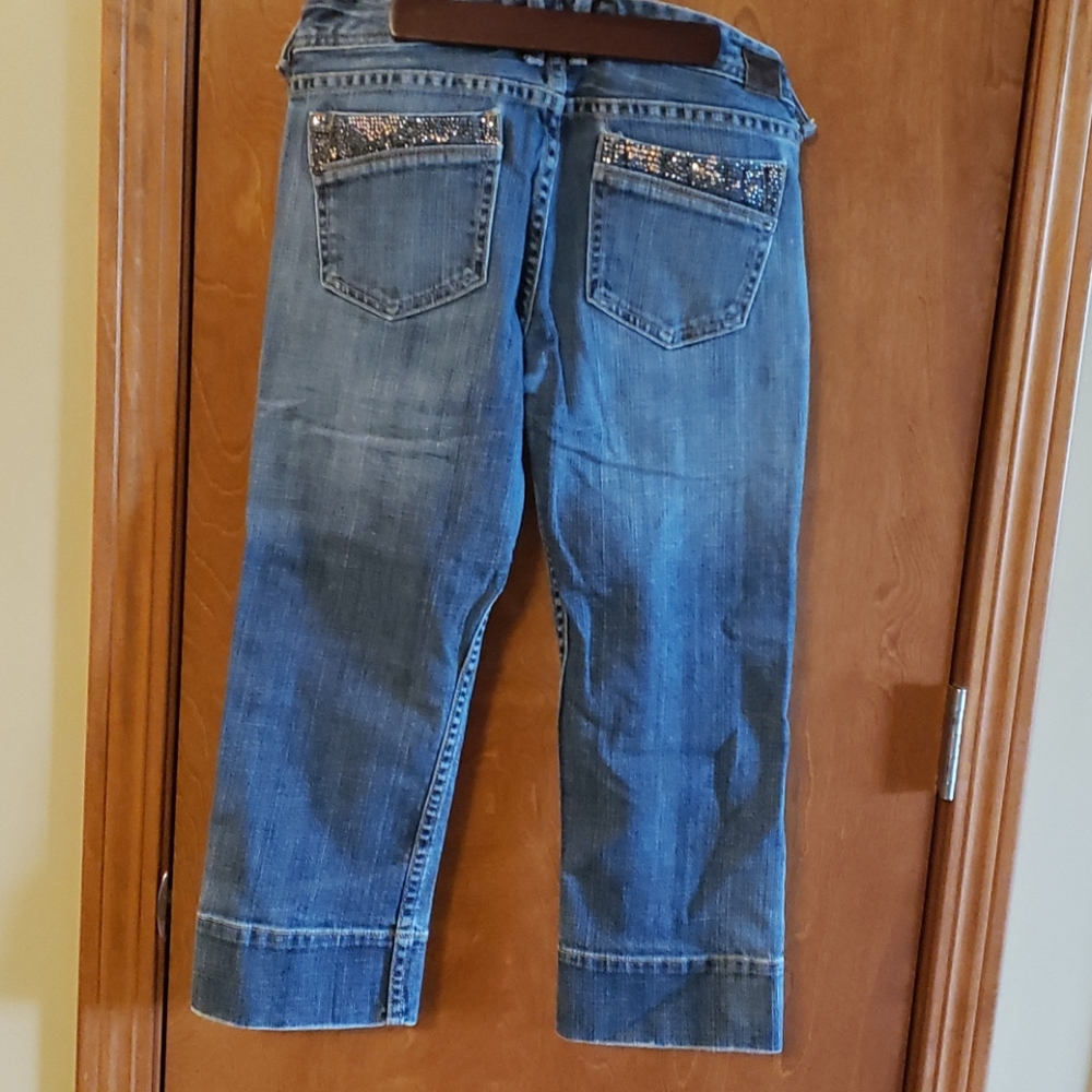 Denim Capris - Picture 2 of 2